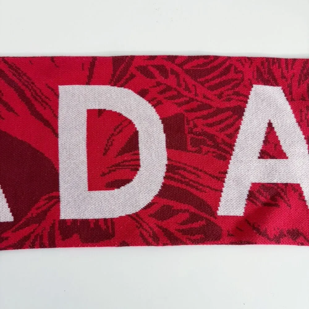 Lululemon Team Canada Future Legacy Scarf Red Paris 2024 Olympics Logo